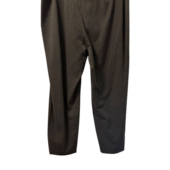 Talbots Womens Classic Slim Pants Size 14 Gray Polyester/Rayon Blend Side Zip - Picture 12 of 12